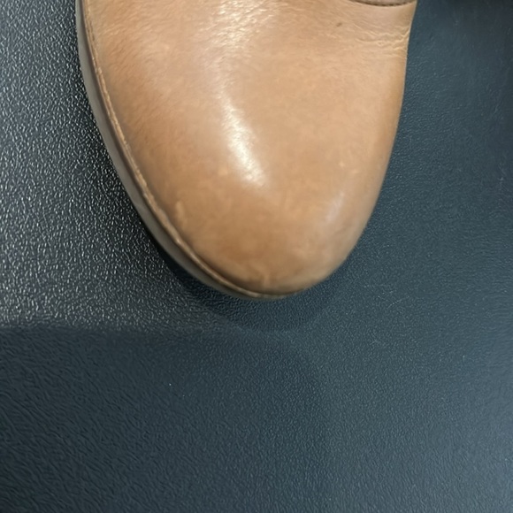 Bussola women’s pointed toe zip up Tan Ankle Boots with Embroidery size 8 - Picture 3 of 9